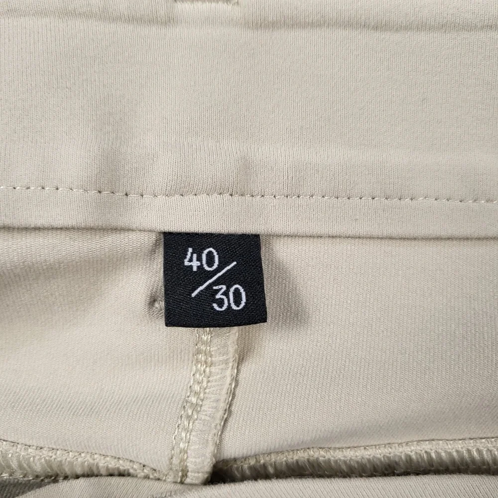 Public Rec Workday Pants Mens 40x30 Sand Khaki‎ Performance Stretch Straight Leg